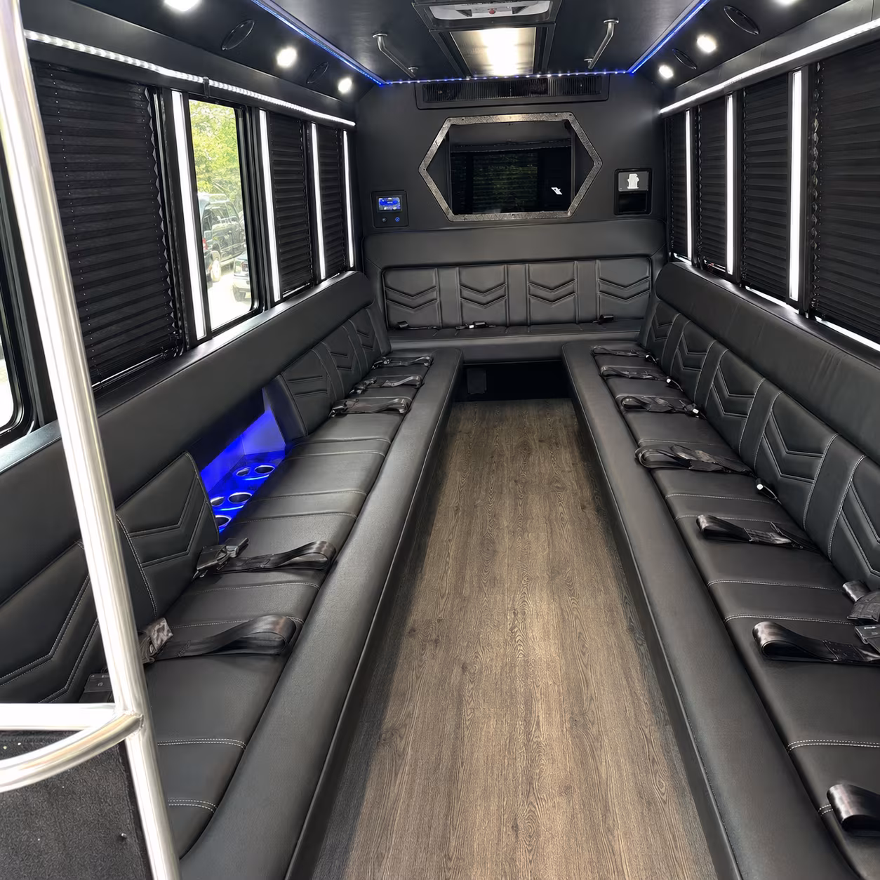 party buses for bachelorette nights through downtown spokane