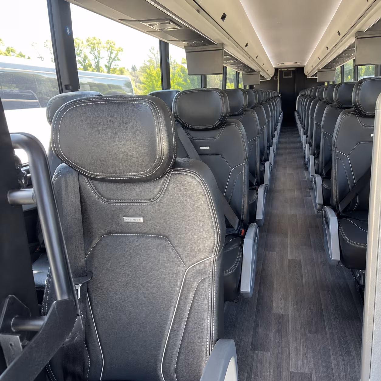 spokane valley charter bus interior gallery