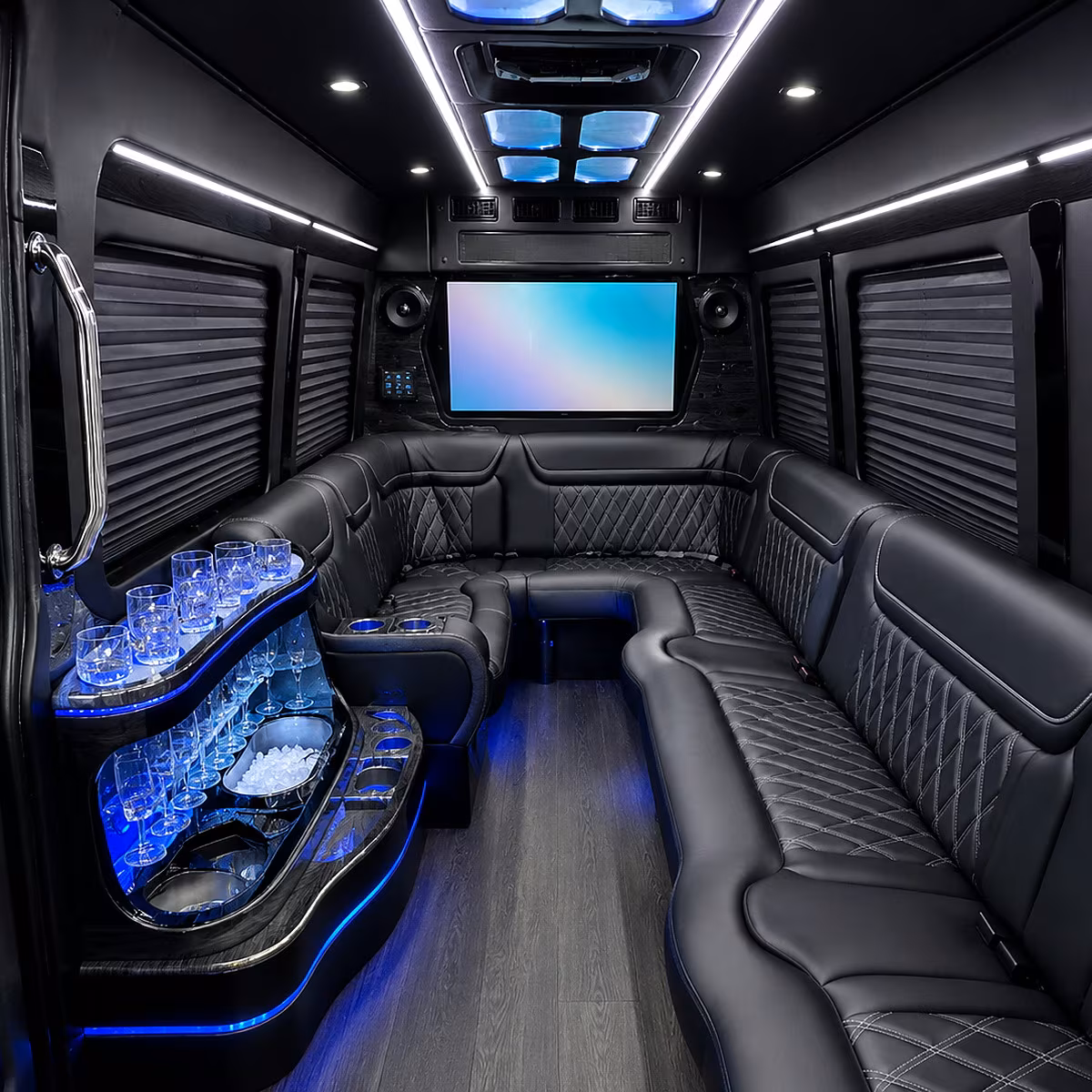 spokane valley party bus rentals inside